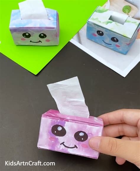 Cute Tissue Box Craft Tutorial For Kids - Kids Art & Craft