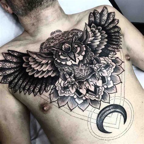 Owl and Moon Tattoo | Best Tattoo Ideas Gallery