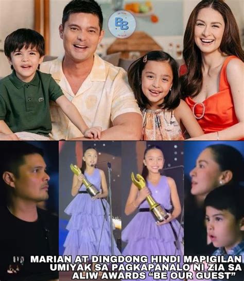 Marian and Dingdong Break Down in Tears as Daughter Zia Wins Best