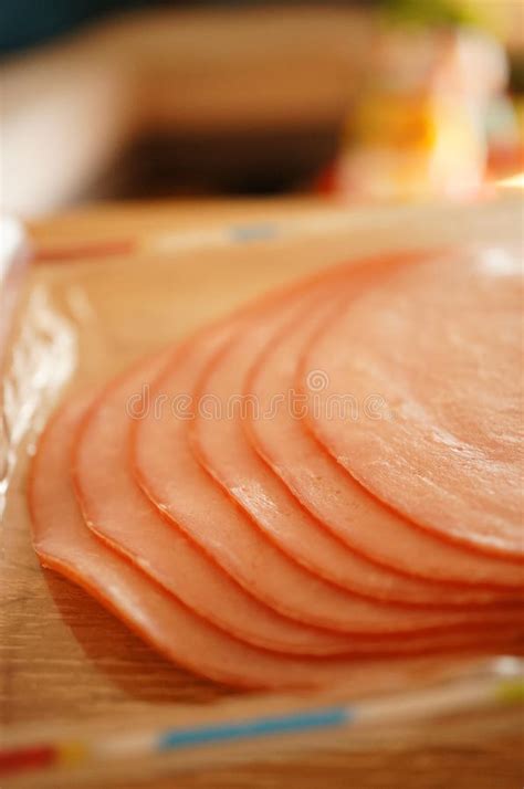 Ham slices stock photo. Image of stack, food, slices - 51870120