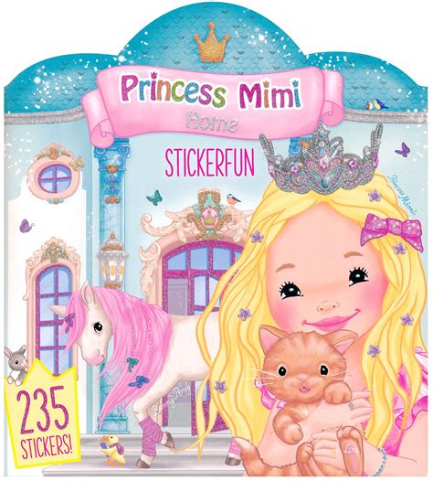Книжка със стикери: Princess Mimi's Home - детска книга - store.bg