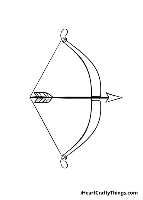 Cool Bow Arrow Drawing