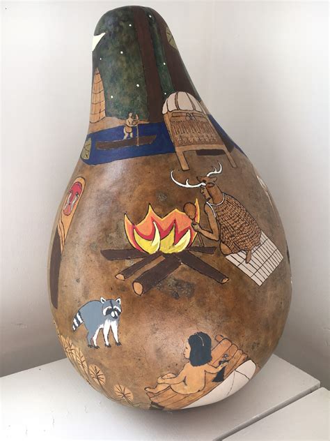 Gourd Art: Telling Stories From Powhatan Culture (U.S. National Park Service)