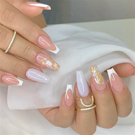 Unha Em Gel Decorada Bailarina