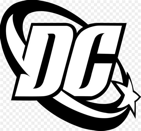 Black and White DC Comics Logo - LogoDix