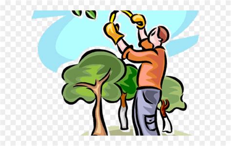 Hedges Clipart Hedge Trimming - Tree Trimming Clip Art - Png Download ...