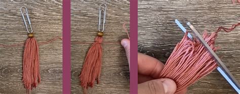 how to fix a tassel bookmark