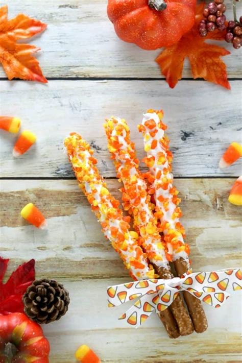20 Easy Halloween Candy Corn Recipes - Making Frugal FUN