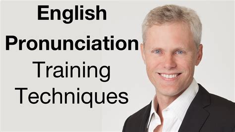 pronunciation training techniques youtube