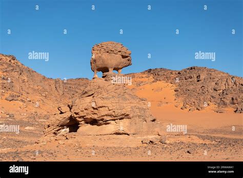 Sahara desert landscape Stock Photo - Alamy