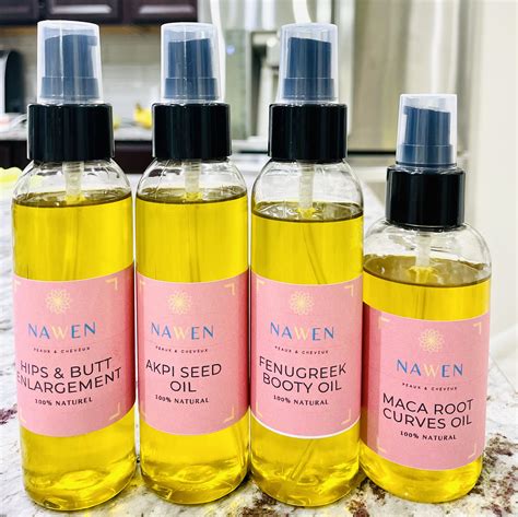 Maca Root & Fenugreek Oil - Etsy