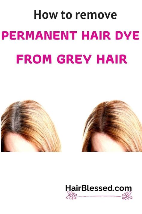 how to get permanent hair dye out immediately