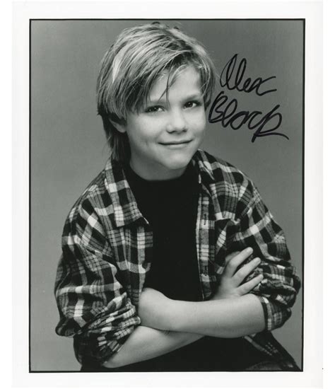 Alex Black signed photo
