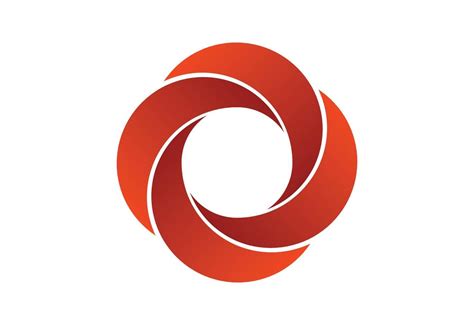 Circle shape logo design, Vector illustration 20190876 Vector Art at ...