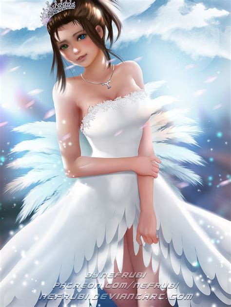 Yuna Wedding Dress | Final Fantasy X by Nefrubi.deviantart.com on ...