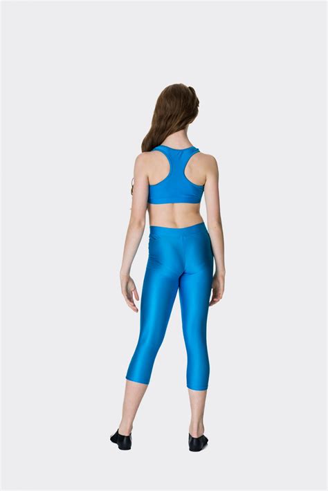 Studio 7 Dancewear | 3/4 Length Nylon Leggings | Dance Leggings