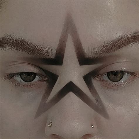 by Kwan on Jer | Makeup tattoos, Makeup, Star tattoos
