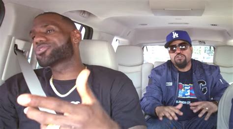 LeBron And Ice Cube Performed 'It Was A Good Day' On Carpool Karaoke