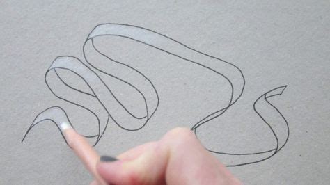 7 Draw Ribbon ideas | drawing tutorial, art lessons, drawings