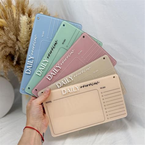 Acrylic Painting Planner Daily