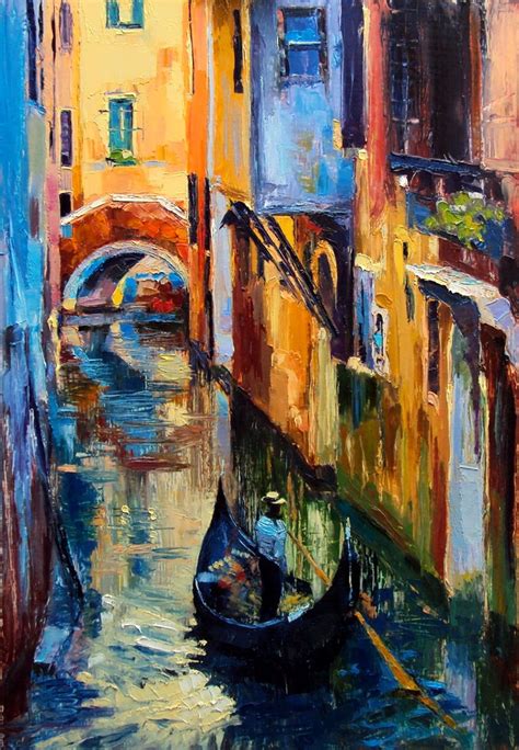 Gondola Painting at PaintingValley.com | Explore collection of Gondola ...