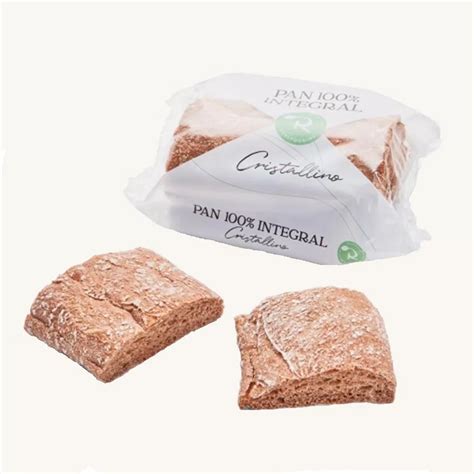 Cristallino Realfooding Crystal bread 100% wholemeal (pan de cristal ...
