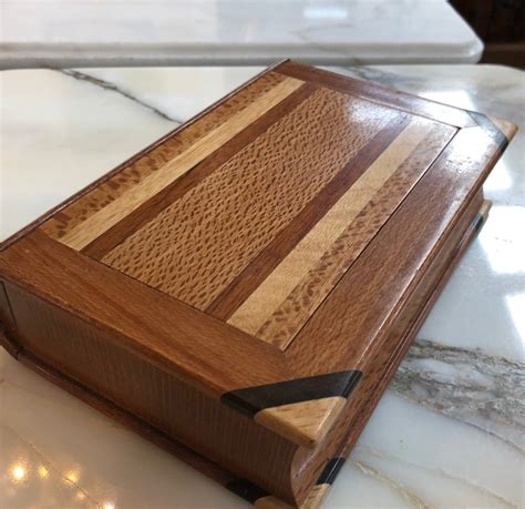 Rare Australian Silky Oak & Cedar Book With Hidden Trinket Box – Moonee ...