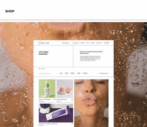 One to One - Beauty salon on Behance