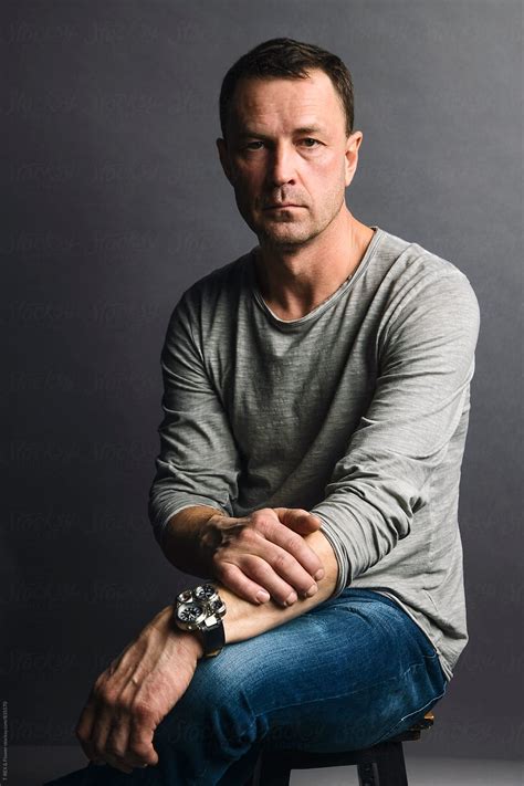 "Portrait Of Contemplative Middle-aged Man" by Stocksy Contributor