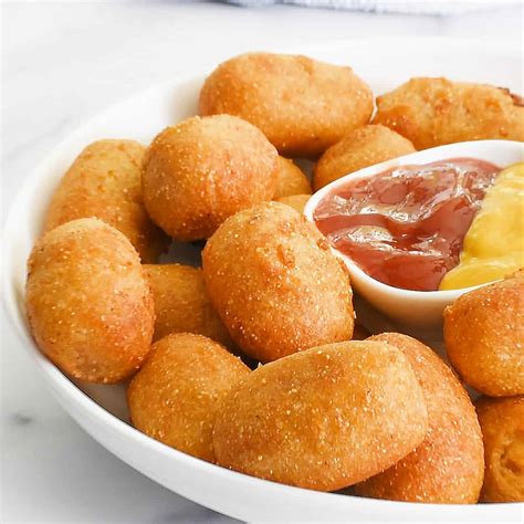 how to air fry mini corn dogs