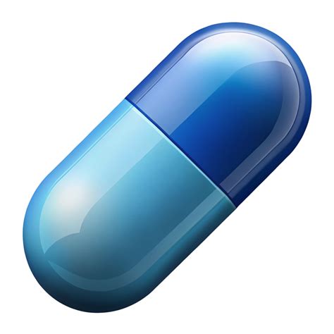 white blue capsule 10