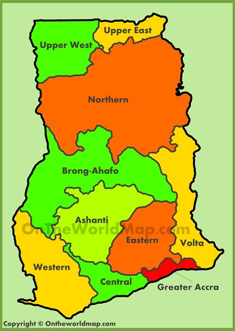 Ghana Geographical Features at Dustin Richards blog