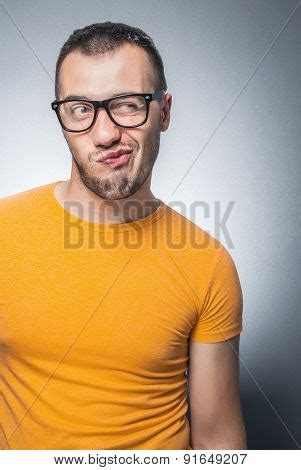 funny guy man image photo  trial bigstock