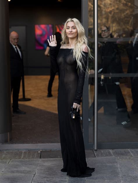 Michael Jackson's Daughter Paris Claps Back at Naked Dress Criticism