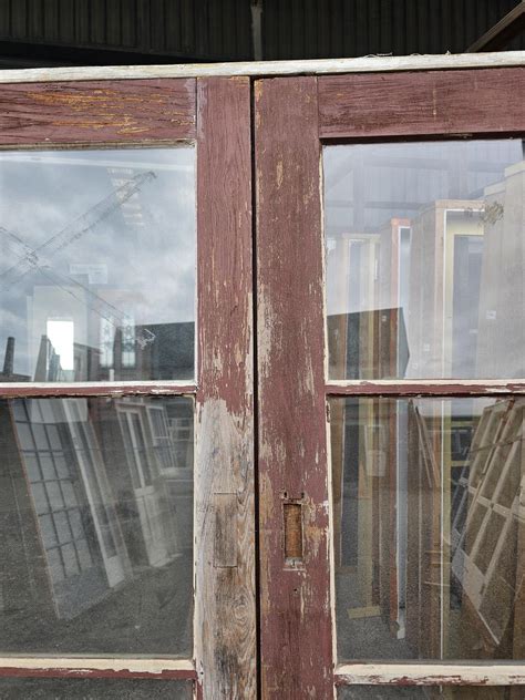 Ext Painted 4 Pane French Door - 1585x2030mm | Musgroves Ltd