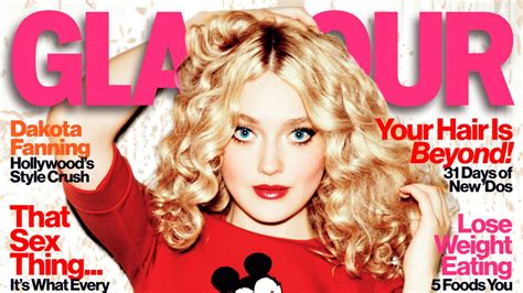 Dakota Fanning's March 2013 Glamour Magazine Cover-Shoot Gallery | Glamour