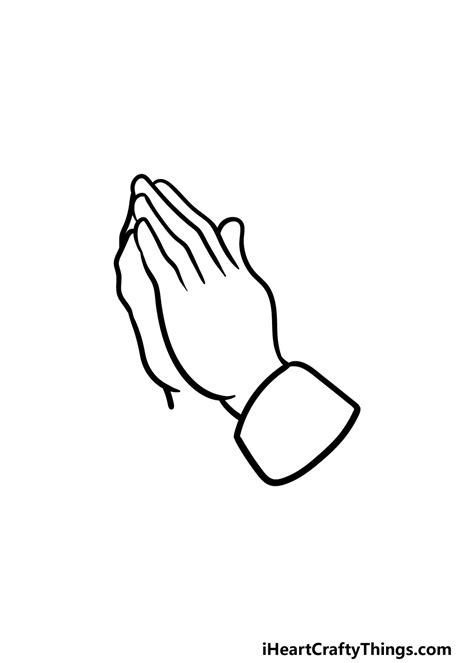 Praying Hands Drawing - How To Draw Praying Hands Step By Step