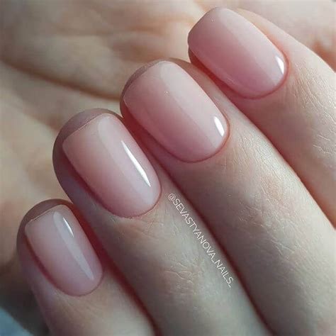 Beautiful Natural Nail Color