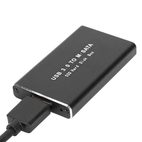 Корпус для внешнего жесткого диска MSATA to USB 3.0 SSD, адаптер для ...