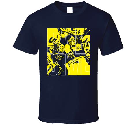 Michigan Fab Five Cool College Basketball T Shirt