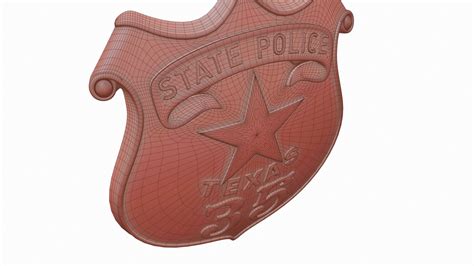 ArtStation - Old Texas Police badge | Resources