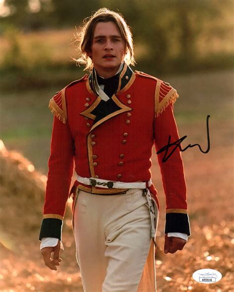 Rupert Friend Pride and Prejudice 8x10 Signed Photo JSA COA Certified