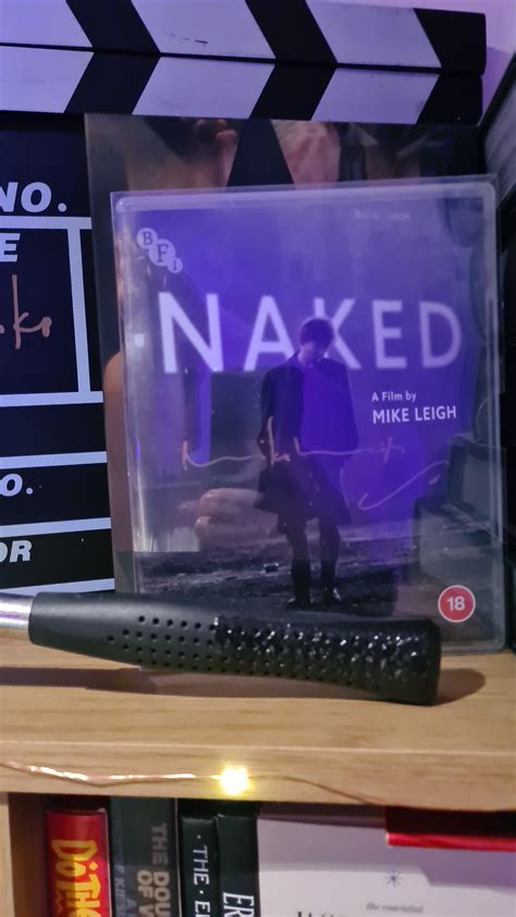 Finally got a signed copy of one of my fave films (Naked) by the master