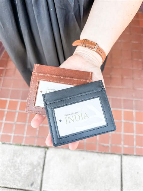 Card Wallet in Chestnut (India Collection)