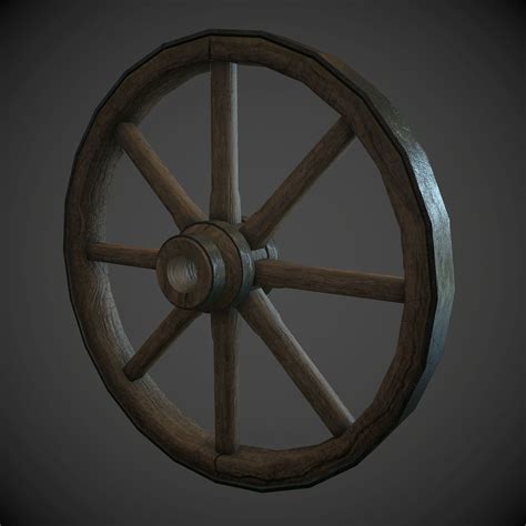 Wagon wheel Free 3D Model - .max - Free3D