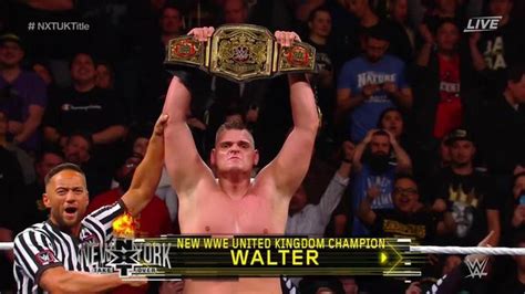 WALTER Officially Becomes Longest Reigning NXT UK Champion Ever