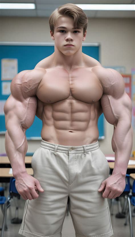 Muscle Teen 62 by C4tN01r on DeviantArt