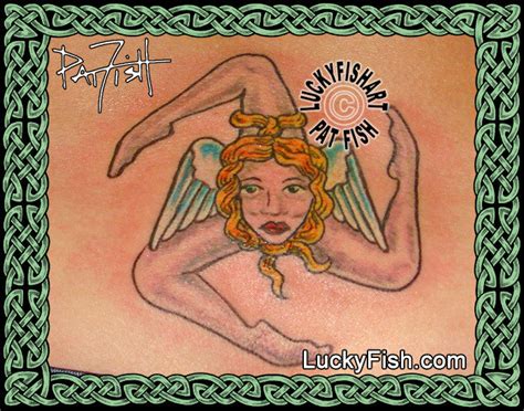 trinacria sicilian tattoo design unique heritage symbol luckyfishart