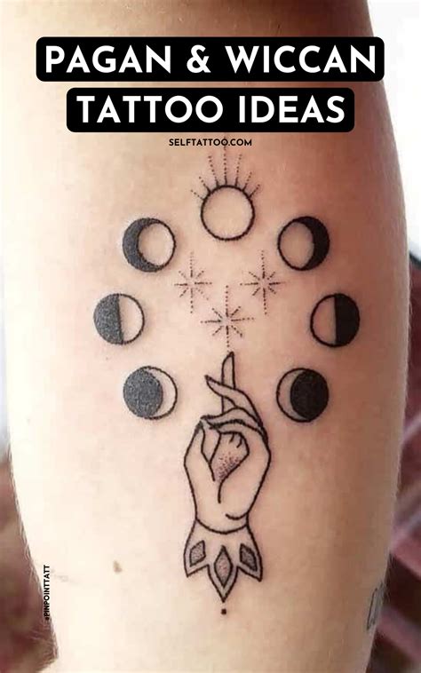 pagan  wiccan tattoos mystical symbolism awbr
