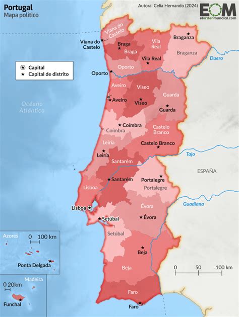 el mapa politico de portugal mapas de el orden mundial eom